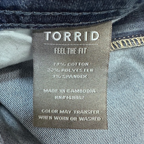 Torrid Luxe Slim Boot Super Stretch Mid-Rise Jean NWT [M19] - Picture 10 of 11
